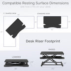 Desk Converter K Series Height Adjustable