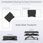 Desk Converter K Series Height Adjustable