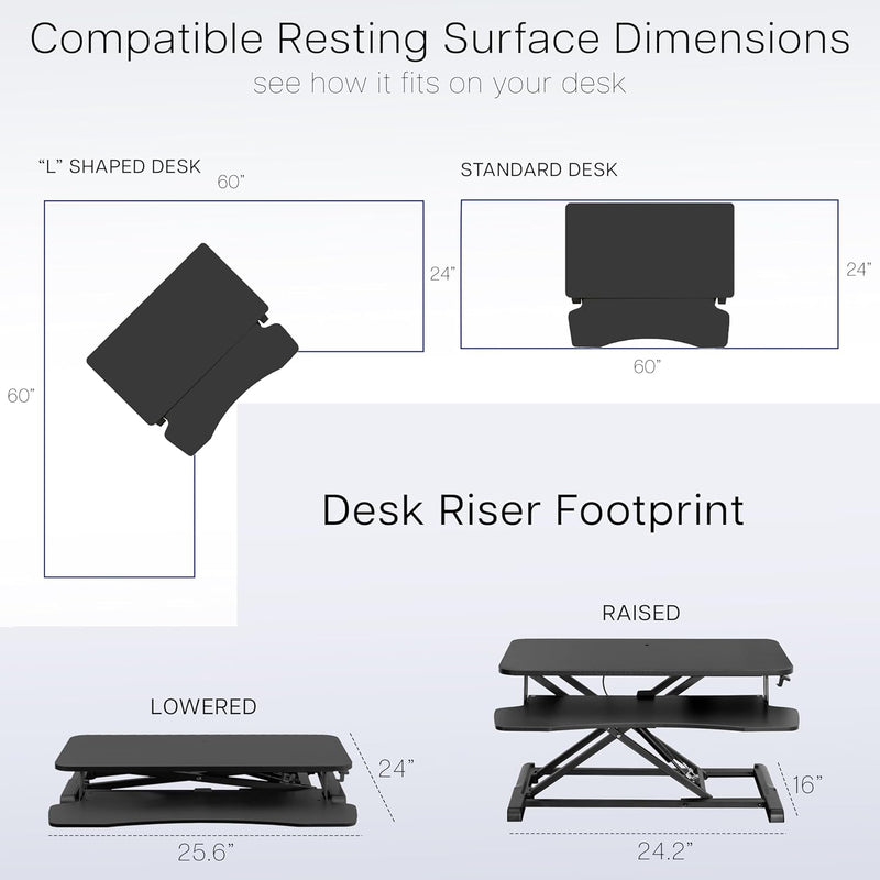 Desk Converter K Series Height Adjustable