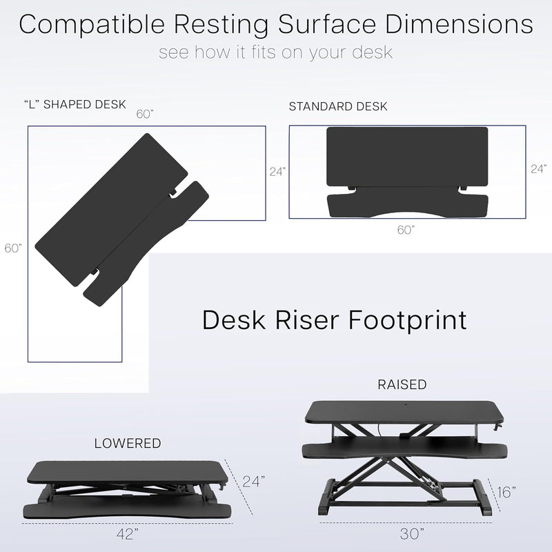Desk Converter K Series Height Adjustable