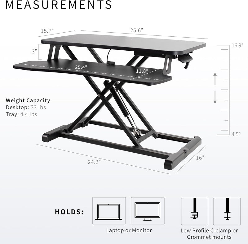 Desk Converter K Series Height Adjustable