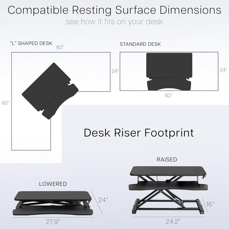 Desk Converter K Series Height Adjustable