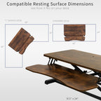 Desk Converter K Series Height Adjustable