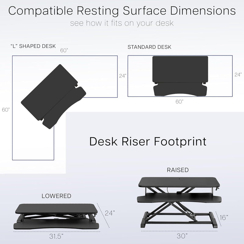 Desk Converter K Series Height Adjustable
