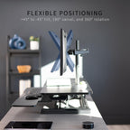 Vivo Height Adjustable Standing Desk Converter