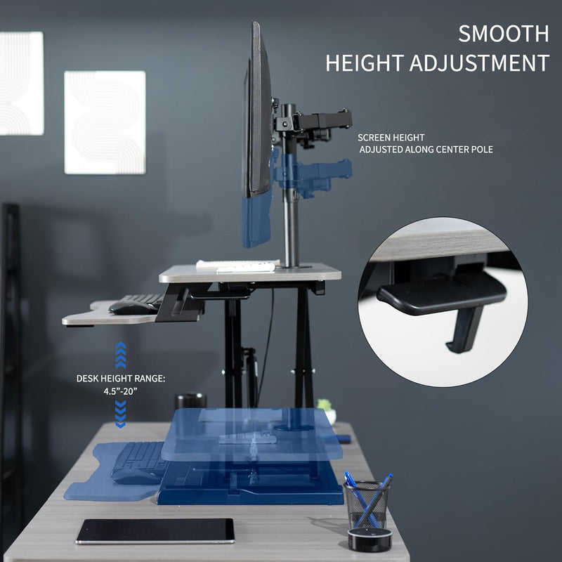 Adjustable Standing Desk Converter