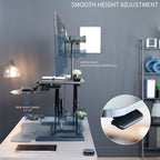 Vivo Height Adjustable Standing Desk Converter