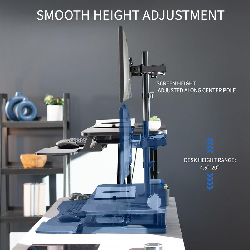 Adjustable Standing Desk Converter