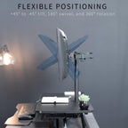 Vivo Height Adjustable Standing Desk Converter