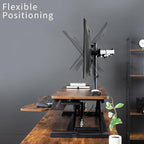 Vivo Height Adjustable Standing Desk Converter
