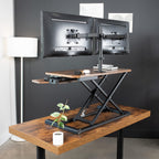 Vivo Height Adjustable Standing Desk Converter