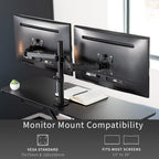 Vivo Height Adjustable Standing Desk Converter