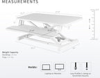 Vivo Standing Desk Converter Height Adjustable