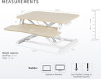 Vivo Standing Desk Converter Height Adjustable