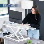 Vivo Standing Desk Converter Height Adjustable