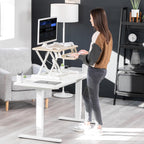 Vivo Standing Desk Converter Height Adjustable
