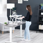 Vivo Standing Desk Converter Height Adjustable