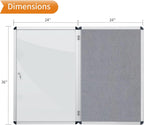 Indoor Tamperproof Lockable Noticeboard 900x600MM