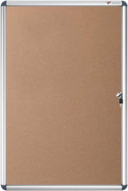 Indoor Tamperproof Lockable Noticeboard 900x600MM