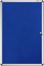Indoor Tamperproof Lockable Noticeboard 900x600MM