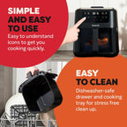 Vortex 8L Dual Air Fryer Family Size 8-In-1