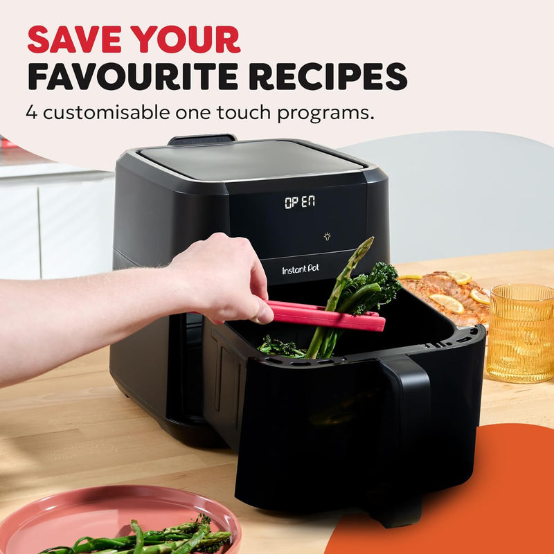 Vortex 8L Dual Air Fryer Family Size 8-In-1