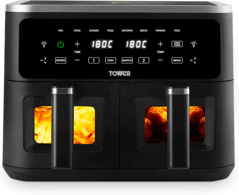 Vortx Vizion 9L Dual Basket Air Fryer
