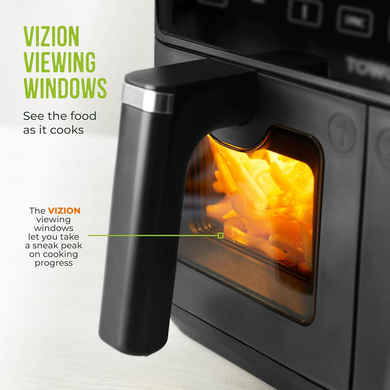 Vortx Vizion 9L Dual Basket Air Fryer