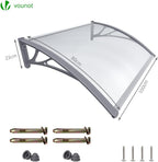 Vounot Front Door Canopy