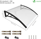 Vounot Front Door Canopy
