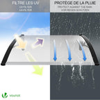 Vounot Front Door Canopy