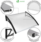 Vounot Front Door Canopy