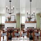 Wagon Wheel Chandeliers Ceiling Light for Living Room