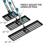 Walensee Lawn Leveling Rake 213CM 76x25CM Levelawn Tool