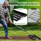 Walensee Lawn Leveling Rake 213CM 76x25CM Levelawn Tool