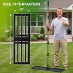 Walensee Lawn Leveling Rake 213CM 76x25CM Levelawn Tool