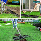 Walensee Lawn Leveling Rake 213CM 76x25CM Levelawn Tool