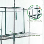 Walk-In Greenhouse 3 Tiers 12 Shelves