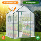 Walk-In Greenhouse 3 Tiers 12 Shelves