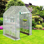 Walk-In Greenhouse 4 Window Bench Stool Display Racks