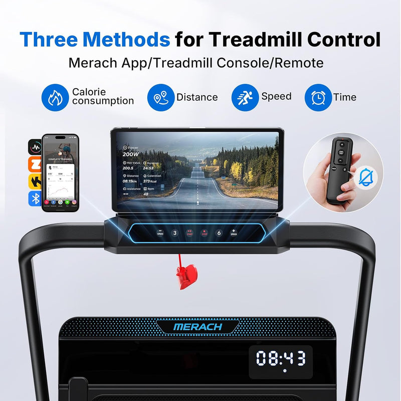 Walking Pad Treadmill with 6