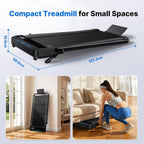 Walking Pad Treadmill with 6