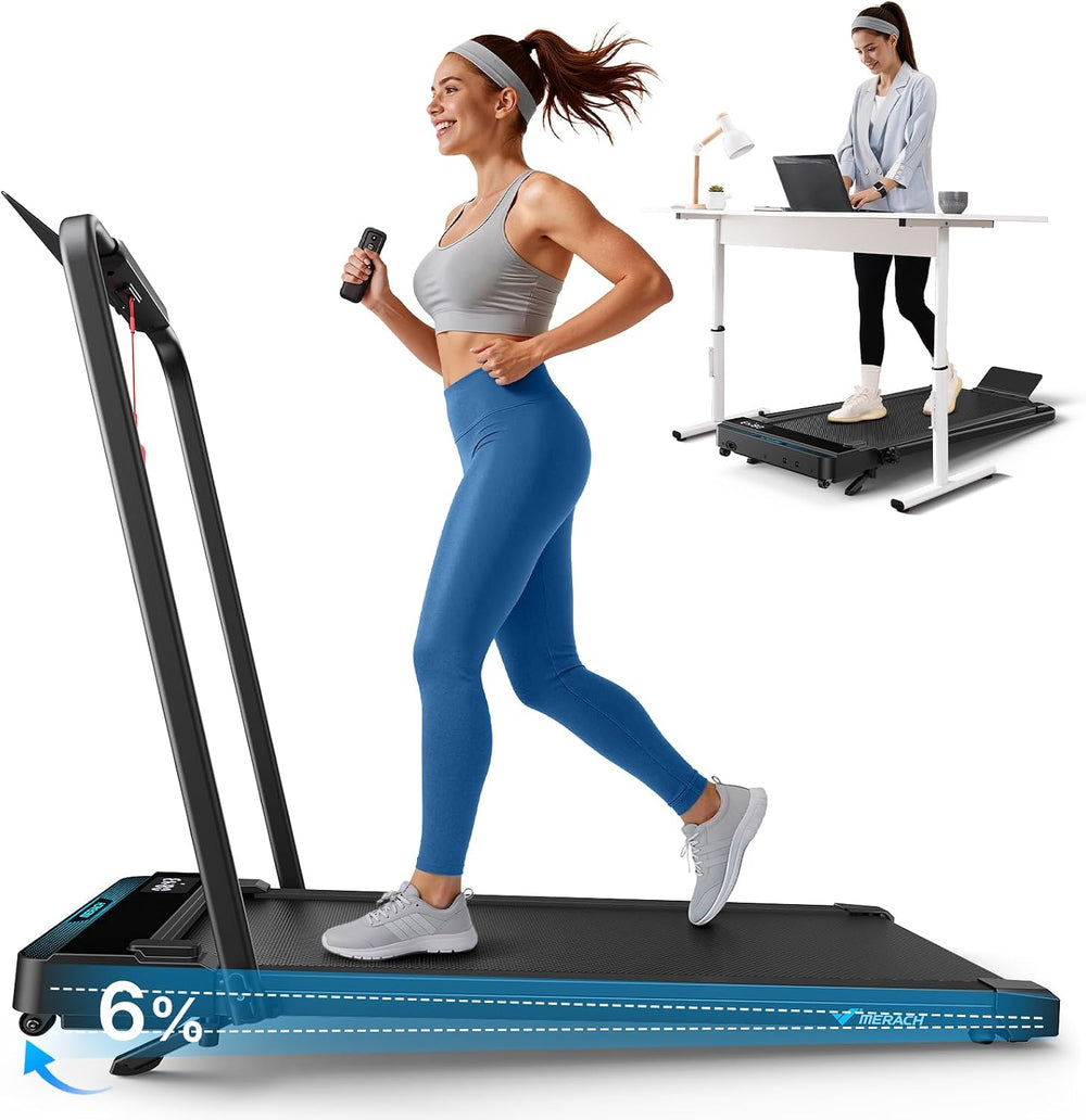 Walking Pad Treadmill with 6