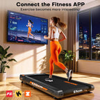 Walking Pad Treadmill with Speaker 4-In-1 Under Desk