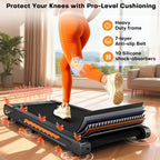 Walking Pad Treadmill with Speaker 4-In-1 Under Desk