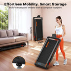 Walking Pad Treadmill with Speaker 6-In-1 Under Desk