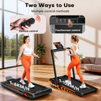 Walking Pad Treadmill with Speaker 6-In-1 Under Desk