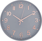 Wall Clock 12 Inch Silent Non Ticking