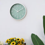 Wall Clock 12 Inch Silent Non Ticking