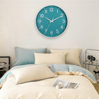 Wall Clock 12 Inch Silent Non Ticking